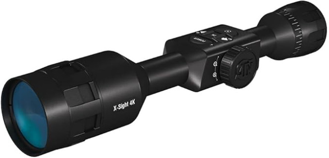 ATN X-Sight Pro Smart Day/Night Hunting Scope w/Ballistics Calc, 3864x2218 Resolution, Video Record, Wi-Fi, 18hrs+ Battery