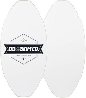 DB Skimboards Proto Plank Skimboard, Maple/Poplar Construction, 3D Rocker Pattern, Durable HPL Top & Bottom, Epoxy Screenprinted Graphic, Made in The USA