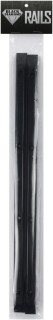 Skateboard Rails Old School Plastic with Mounting Screws by Black Diamond
