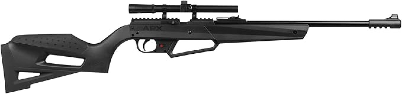 Umarex NXG APX Multi-Pump Pneumatic Youth .177 Caliber Pellet or BB Gun Air Rifle - Includes 4x15mm Scope