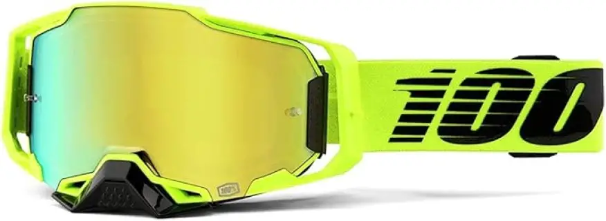 100% ARMEGA Premium Protective Sport Goggles with Ultra HD Lens & Nose Guard