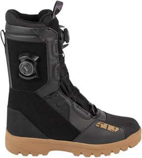 509 Raid Double Boa Snowmobile Boot (Black Gum - Size 11)