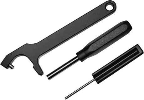 Glock Tool Kit Compatible with Glock, Front Sight Remove, Magazine Disassembly, Pin Punch Tools Compatible with Glock 19 26 27 43 Accessories