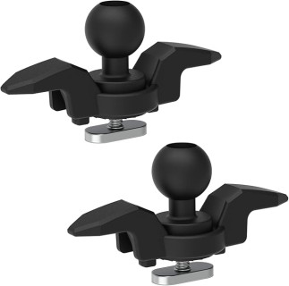 1007 Kayak Anchor Cleat Compatible with Kayak Track Light/Medium Duty Polymer Kayak Mount Track Kayak Low Profile Track Mount