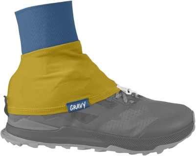Gravy Style Trail Gaiters for Hiking, Trail Running, Backpacking, Prevent Debris in Shoes, Includes Fastener, Works with Compatible Shoes