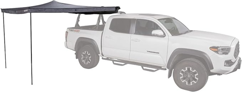 Yakima MajorShady 80 Square Feet 270 LH Vehicle Roof Mounted Awning Outdoor Rugged Vinyl Travel Cover Sun Protection Tent, Black