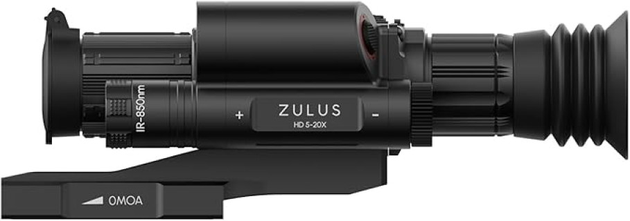 Zulus HD Digital Night Vision Scope with Laser Rangefinder and Ballistic Calculator