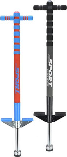 New Bounce Soft, Easy Grip Sport Pogo Stick- 2 Pack Combo Set