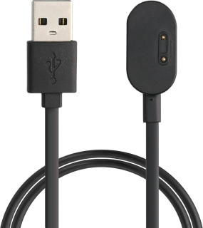 kwmobile USB Cable Charger Compatible with imoo Watch Phone Z6 / Watch Phone Z1 Cable - Charging Chord for Smart Watch - Black