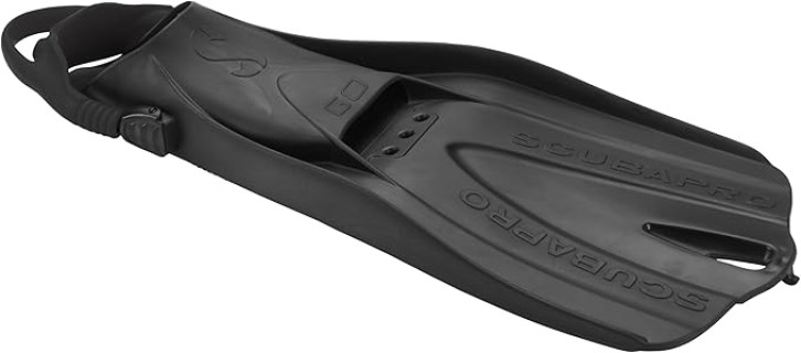 SCUBAPRO GO Travel Scuba Diving Fin for Snorkeling and Swimming, Open Heel Strap