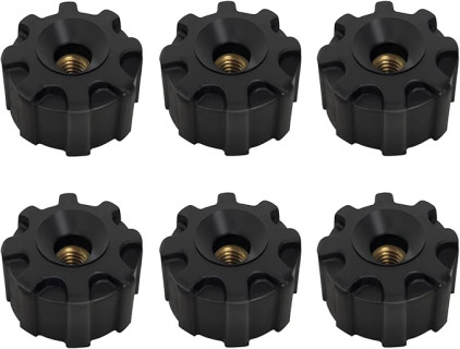1002 Kayak Knob Nuts Hardware, Kayak Rail Track Screws Track Nuts, Stainless Steel Kayak Screws, Outdoor Parts Tool Rails Bolts for Canoe Boat.