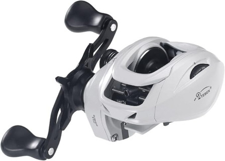 Fishing Reel CC Baitcast Baitcasting Reels Right Hand Baitcast Reel 7.1:1 Gear Ratio 18LB Max Drag Aluminum Magnesium Gear 0.35lb Weight for Saltwater and Freshwater Bass