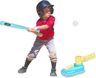 Dazmers Baseball Launcher Kit - Tee Ball Set - Includes 1 Bat (22.6