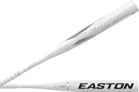 Easton | Ghost Unlimited Fastpitch Softball Bat | Approved for All Fields | -8 / -9 / -10 / -11 Drop | 1 Pc. Composite
