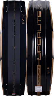 Hyperlite Rusty Pro Mens Wakeboard Black/Gold 143cm