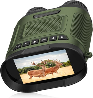 CuisinSmart 2.5K Hd Large Screen Goggles Binoculars Infrared with 8X Digital Zoom for Camera Video Recording Outdoor Camping