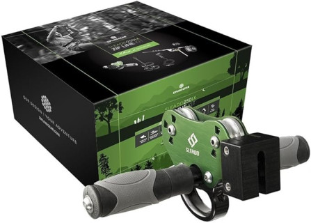 250' LX SLEADD Zip LINE KIT, Fast Easy Installation, Built in Tensioning, 10 Year Warranty