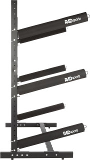 Rad Sportz Kayak Storage Rack - Freestanding Kayak Stands with Padded Arms and Adjustable Straps - Holds multiple Canoes, SUP, or Paddleboards
