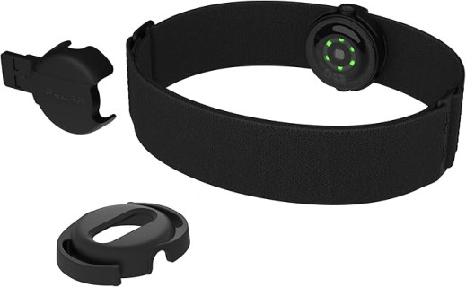 POLAR OH1 + Waterproof Optical Heart Rate Monitor with Goggle Strap Clip and Armband – HR Monitor with Bluetooth, ANT+