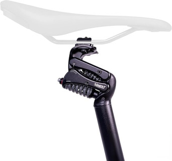 KINEKT Bike Suspension Seatpost, XR Lightweight Aluminum Alloy Seat Post for Road, Gravel & Electric Bikes, Bike Seat Shock Absorber, Rider Weight 80-320 Pounds, Adjust to Weight & Riding Style