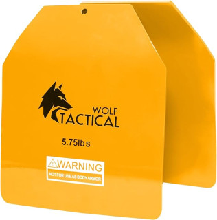 WOLF TACTICAL Curved Weight Vest Plates – 5.75/8.75/14.5LB Pairs – Contoured Ergonomic Fit – WODs, Strength Training, Running, Heavy Workouts