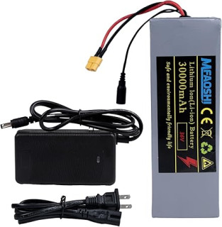 Ebike Battery Pack, 36V 30Ah Lithium Battery Unit with 2Ah Charger, BMS Protection for 350W 450W 750W 500W 800W 1000W 1500W Motors, Electric Bicycle, Ebike and Scooter