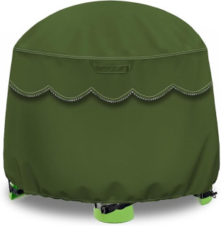 YUYAKA Water Table Cover for Little Tikes Fish 'n Splash Outdoor Dustproof Protector Custom-Fit Design with Elastic Edge Waterproof Storage Solution for Kids Play Table (Green)