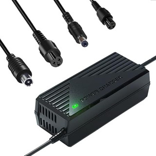 42V 2A Electric Scooter Fast Charger(4 Plugs) for Jetson, Razor, Swagtron, Bird, Gotrax, Segway for 36V Pocket Mod, Lithium Battery Universal Replacement Charger