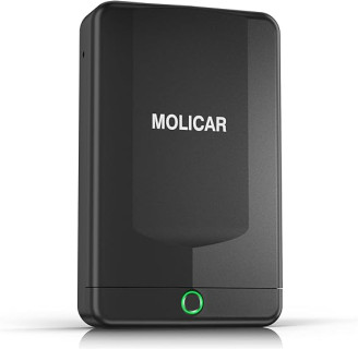 Car Gun Safe Small Biometric Pistol Safe for Handgun, Portable Fingerprint Quick Access Gun Lock Box for Car Under Seat Nightstand