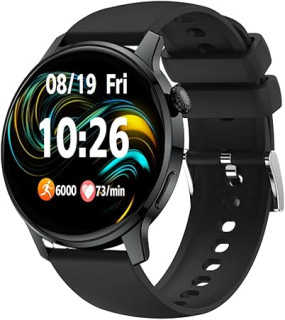 Smart Watch For Men Women Phone Call(Dial/Receive),bluetooth smartwatch,IP68 Waterproof Fitness Tracker,Multiple Sports Modes,Heart Rate Sleep Monitor,Pedometer,Music,Message Reminder,For Android iOS