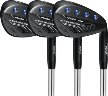 PGF Gold TP Full Face Milled Forged High-Toe Golf Sand Wedge Set for Men