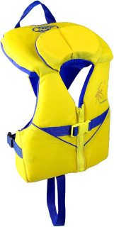 Stohlquist Infant Life Jacket, US Coast Guard Approved, Type II Life Vest (20-30 lbs) for Babies and Toddlers, Support Collar with Grab Handle, PFD for Pools, Lakes and Boating