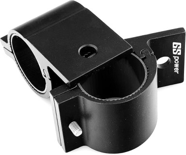 GS Power Tube Clamp Bracket (Choice 1/1.25/1.75/2 inch) Mount LED Light bar Radio Antenna Safety Flag on Rack Roll Cage Bumper Bull Bar on Boat Bike Truck Motorcycle ATV UTV (2 pc)