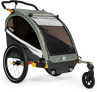 Burley D’Lite X, 1 and 2 Seat Kid Bike Trailer & Stroller