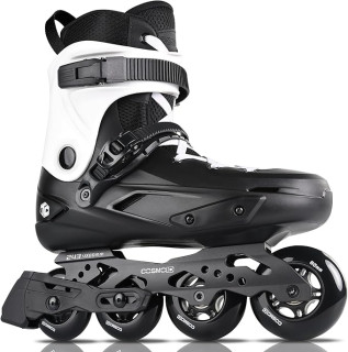 TC Inline Skates for Adults & Teens – Professional Roller Blades for Men & Women, Fitness & Recreation Skates, Black, Size 4-13