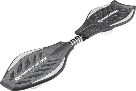 Razor RipStik DLX Caster Board - 2 Wheel Pivoting Skateboard with 360-degree Casters, Aluminum Torsion Bar for Grinds, for Kids, Teens, and Adults