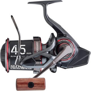 DAIWA Tournament Basia 45 SCW QD Fishing Reel, Surf Fishing, 20TNBASIA45SCW-QD, 4.9:1 Gear Ratio, 1.0 kg, Black, Aluminum