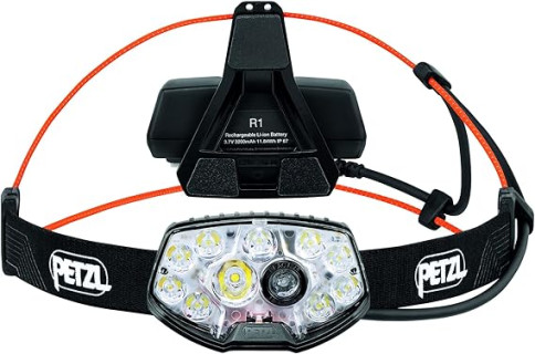 PETZL NAO RL Headlamp, 1500 lumens with Reactive Lighting