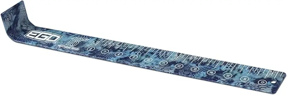 EGO Measuring Board, Fishing Tape Measure, Durable Ruler, Laser Etched, Anodized Aluminum, Corrosion Resistant,