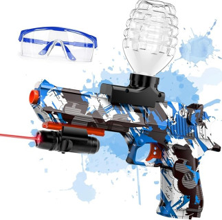 Anstoy Electric Gel Ball Blaster Splatter Shoots Automatic- for Backyard Fun, Halloween, Christmas and Birthday Gifts for Ages 14+
