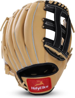 Baseball Glove,Baseball Softball Mitt,Ergonomic Design - Comfortable and Durable Mitt for Kids Youth Adults Training and Beginner