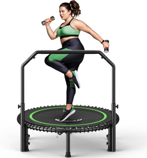 BCAN 450/550 LBS Foldable Mini Trampoline, 40