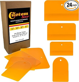 Custom Shop 24-Piece Body Filler Spreader Set, 6 Each 3
