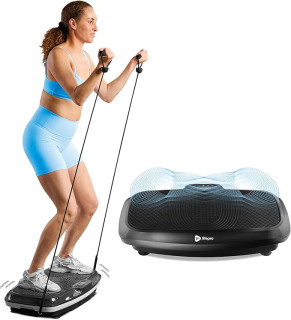 Lifepro 3D Vibration Plate Exercise Machine - Dual Motor Oscillation and Pulsation with 3D Motion - Whole Body Vibration Platform for Home Workouts Muscle Recovery Flexibility and Fitness