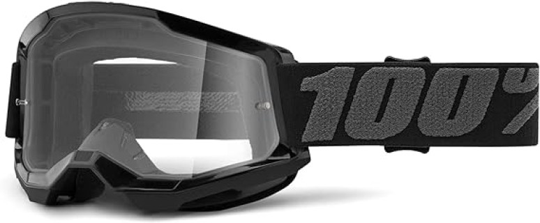 100% Strata 2 Sand Motocross & Mountain Bike Goggles - MX and MTB Racing Protective Eyewear