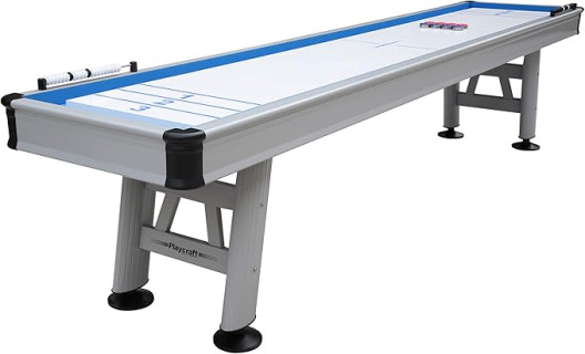 Playcraft Extera 12' Outdoor Shuffleboard Table with 20