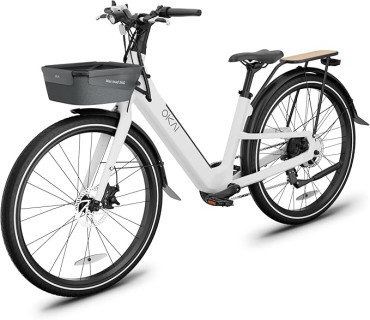 OKAI Stride Electric Bike, 25mph Power by 750W Motor, Removable Battery Up to 40 Miles, Electric Bicycle for Adults with 3 Pedal-Assist Levels