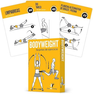 NewMe Fitness Bodyweight Tarjeta Guía de Ejercicio