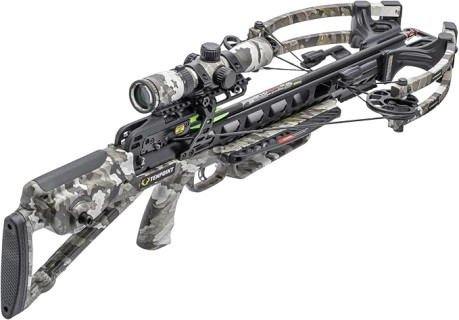 TenPoint Turbo X Crossbow, Vektra - 415 FPS - Equipped with 100-Yard RangeMaster Scope, ACUslide Cocking & De-Cocking System + S2 Trigger