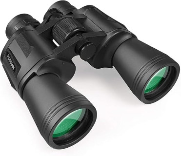 Binoculars for Adults High Powered, Military Compact HD Professional/Daily Waterproof 20x50 Binoculars for Bird Watching Travel Hunting Football Games Stargazing with Carrying Case & Strap